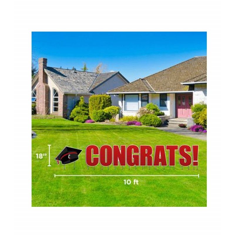 University of Cincinnati Congrats Large Lawn Sign DS