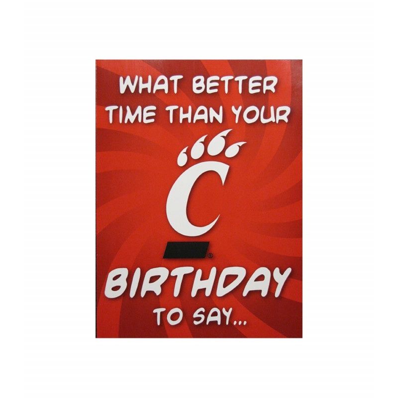 WHAT BETTER TIME THAN YOUR BIRTHDAY TO SAY...