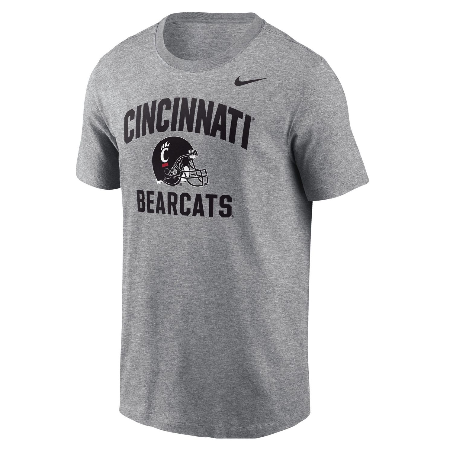 Cincinnati Bearcats GRAY Core Cotton Short-Sleeve Tee, Size: 2XL
