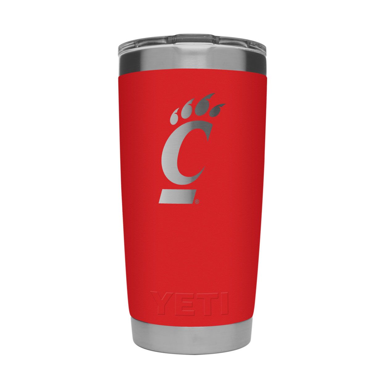 Cincinnati Bearcats Yeti Red 20 oz Rambler Tumbler, Color: RED