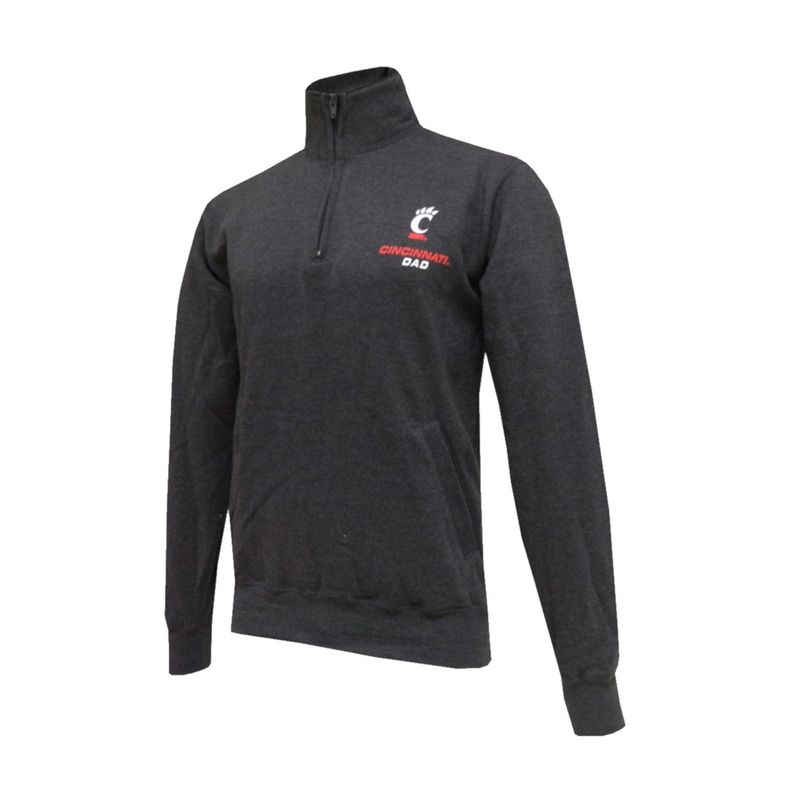 Champion Cincinnati Dad Graphite Fleece Quarter Zip