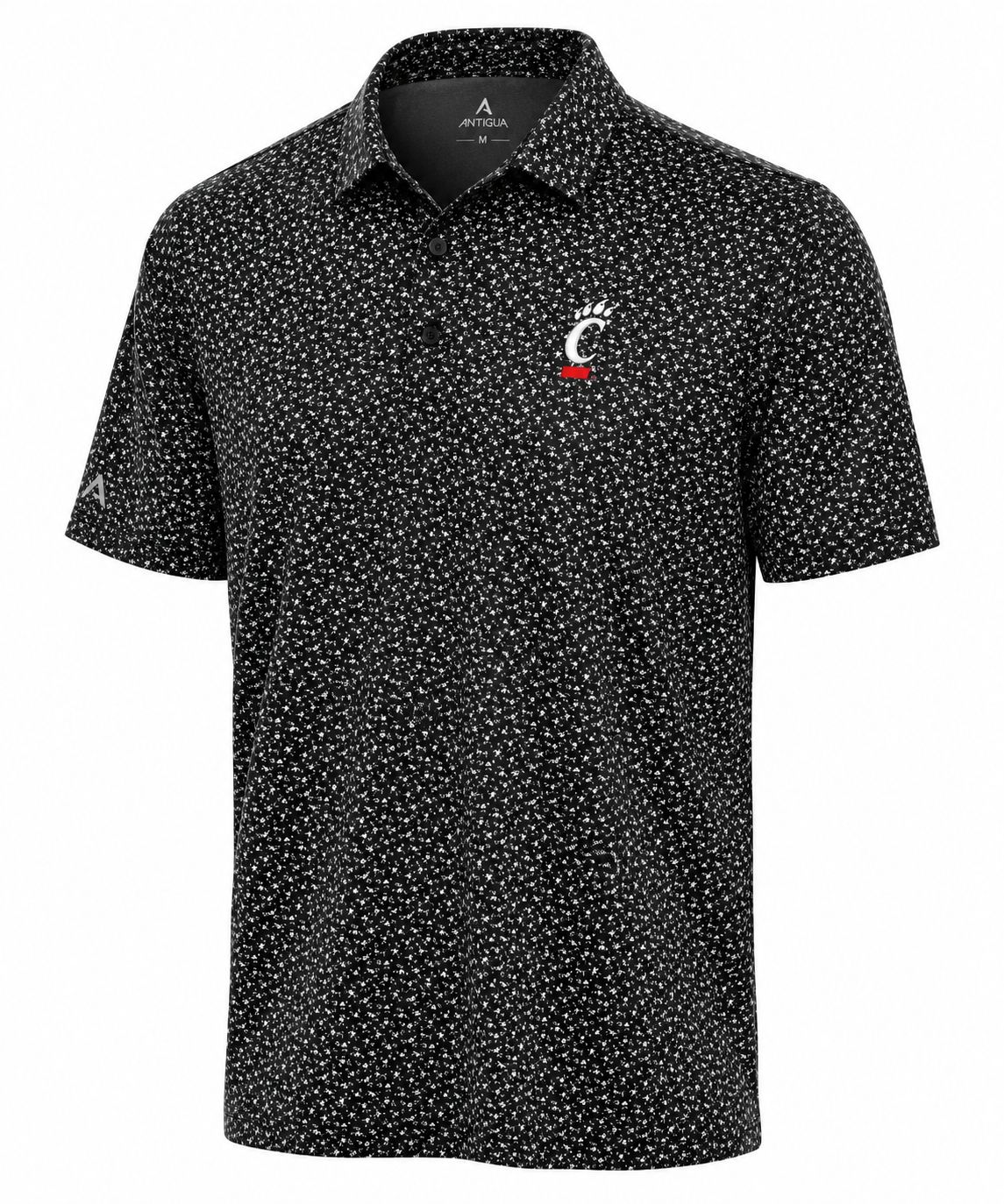 Antigua University of Cincinnati Bearcats Vigorous Polo, Size: S