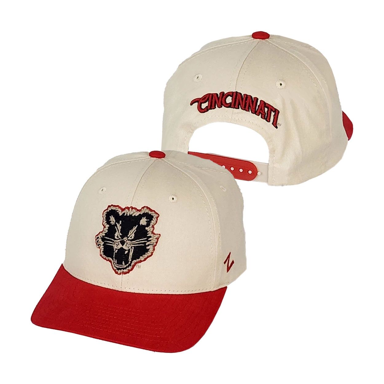 Zephyr Cincinnati Retro Vault Bearcat Head Logo