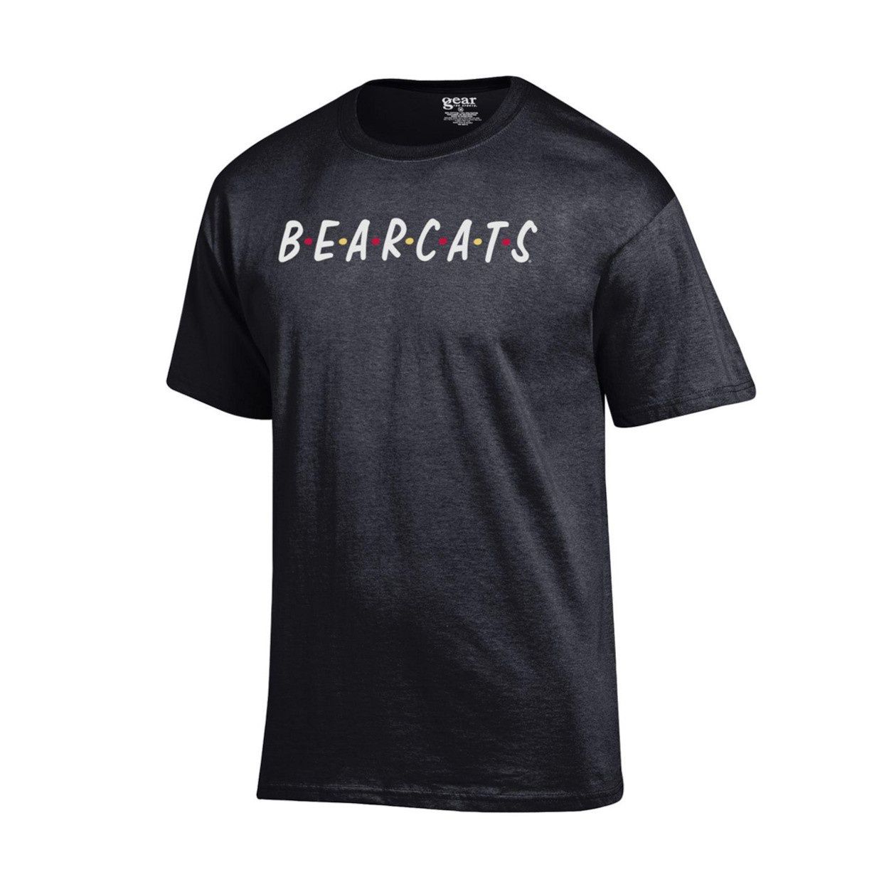 Cincinnati Bearcats Comfort Wash Dotted T-shirt, Size: S