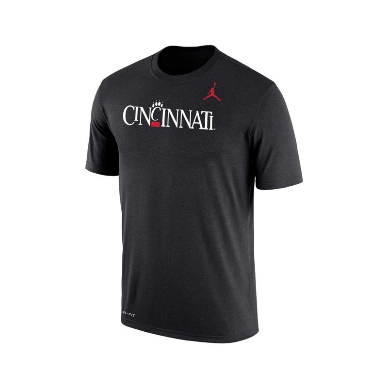 Cincinnati Bearcats Nike Jumpman 1990s Logo T-shirt