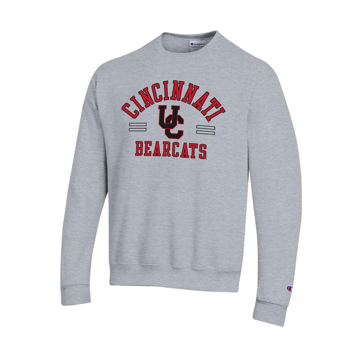 Cincinnati Bearcats Champion Retro UC Logo Crew, Size: XS