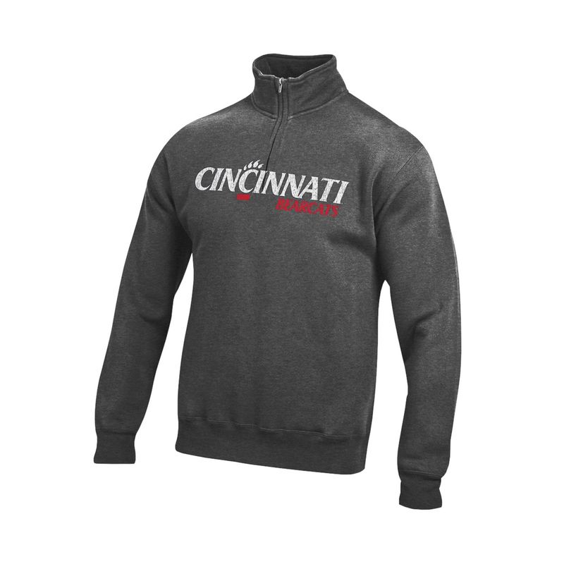 Gear for Sports Cincinnati Bearcats Logo Big Cotton 1/4 Zip
