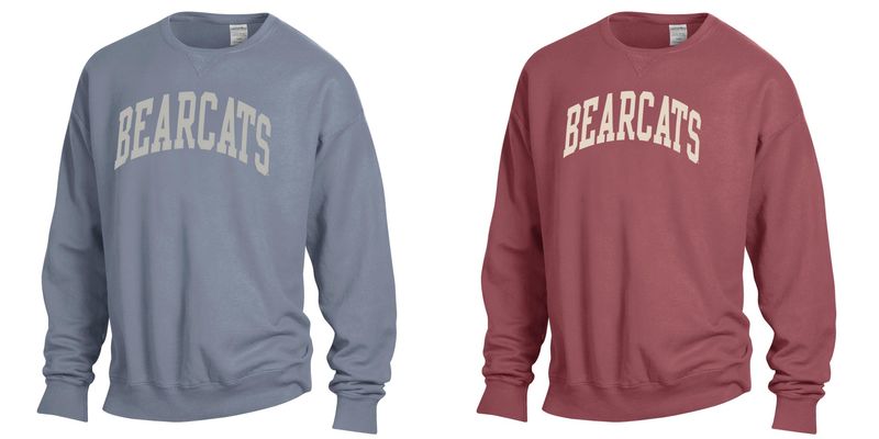 Cincinnati Bearcats Twill Bearcats Stitched Crew