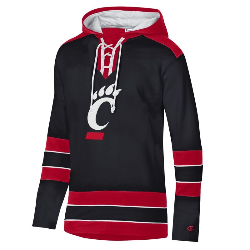 Black &amp; Red Hockey Hood