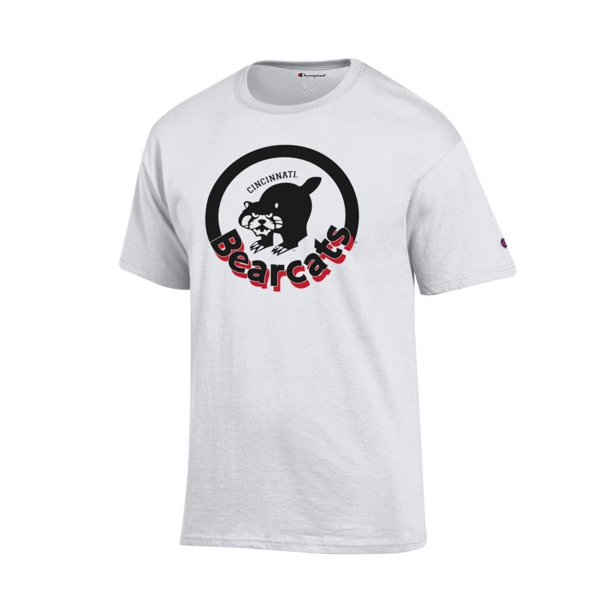 Cincinnati Bearcats Champion 1970s Bearcats Mascot T-shirt, Size: S