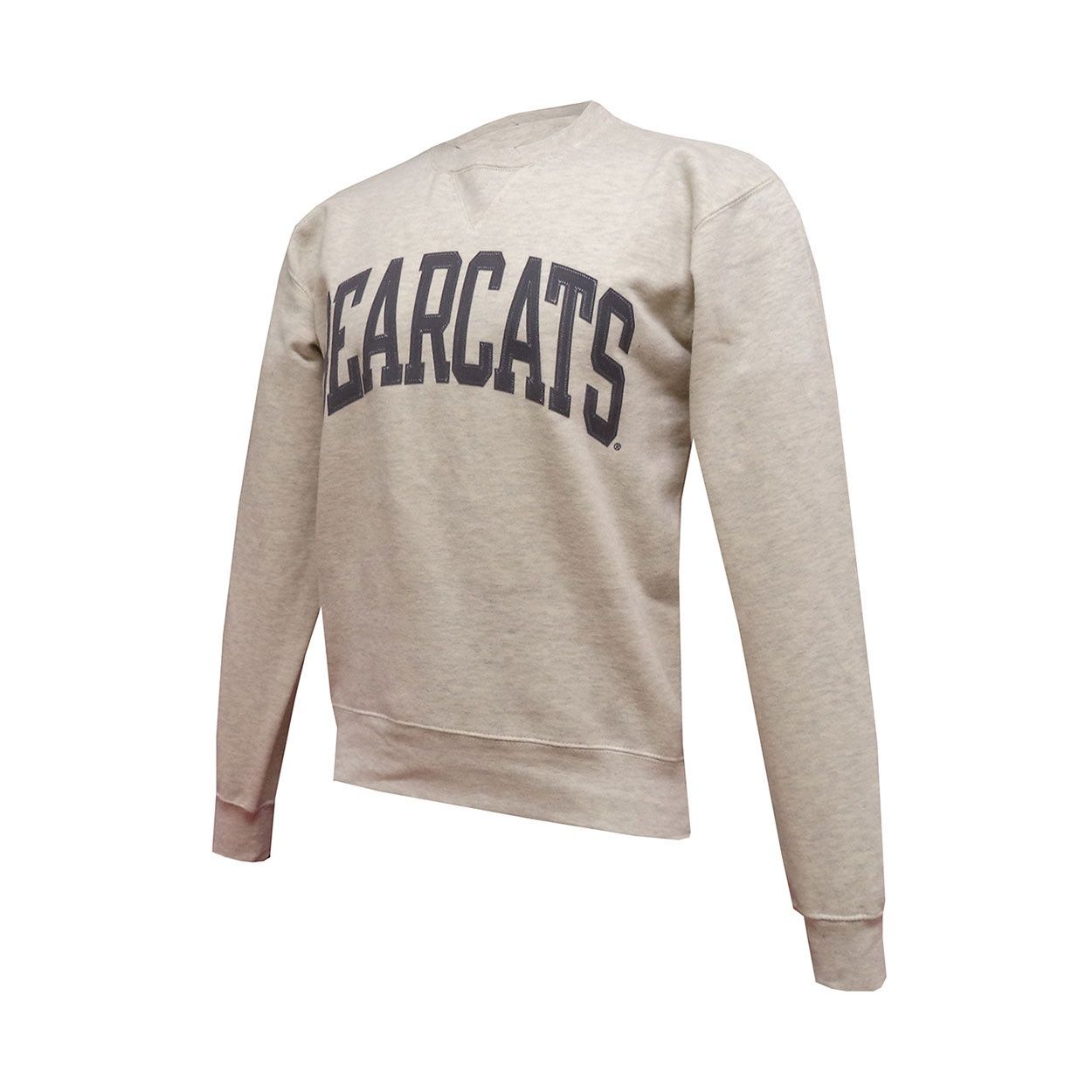 Gear Bearcats Big Cotton Crew w Gray Felt Letters, Size: S