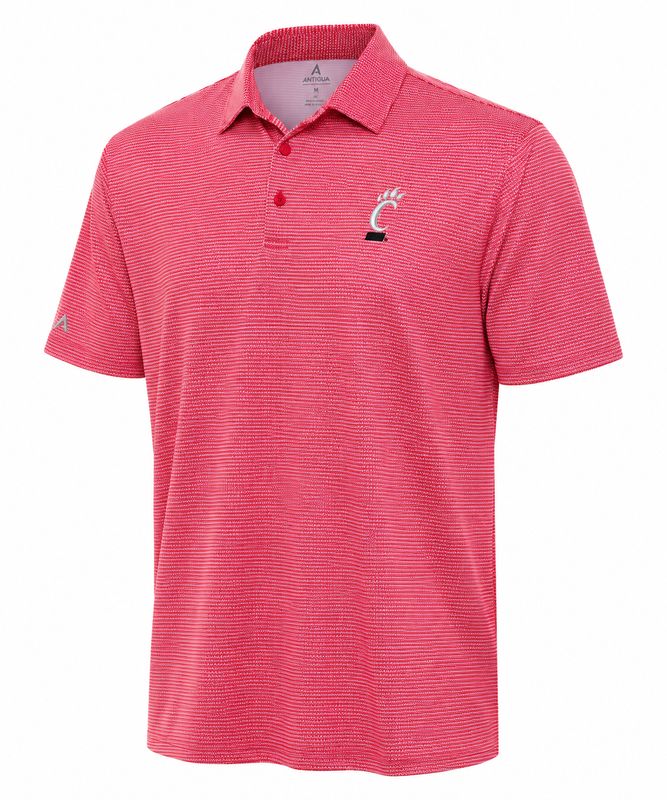 Antigua University of Cincinnati Bearcats Trellis Polo
