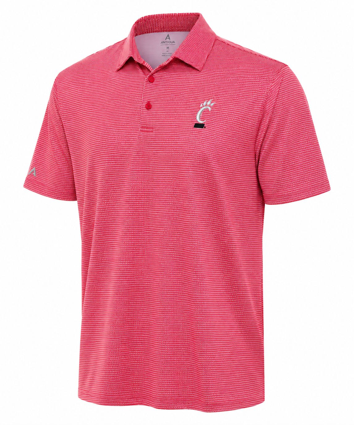 Antigua University of Cincinnati Bearcats Trellis Polo, Size: S