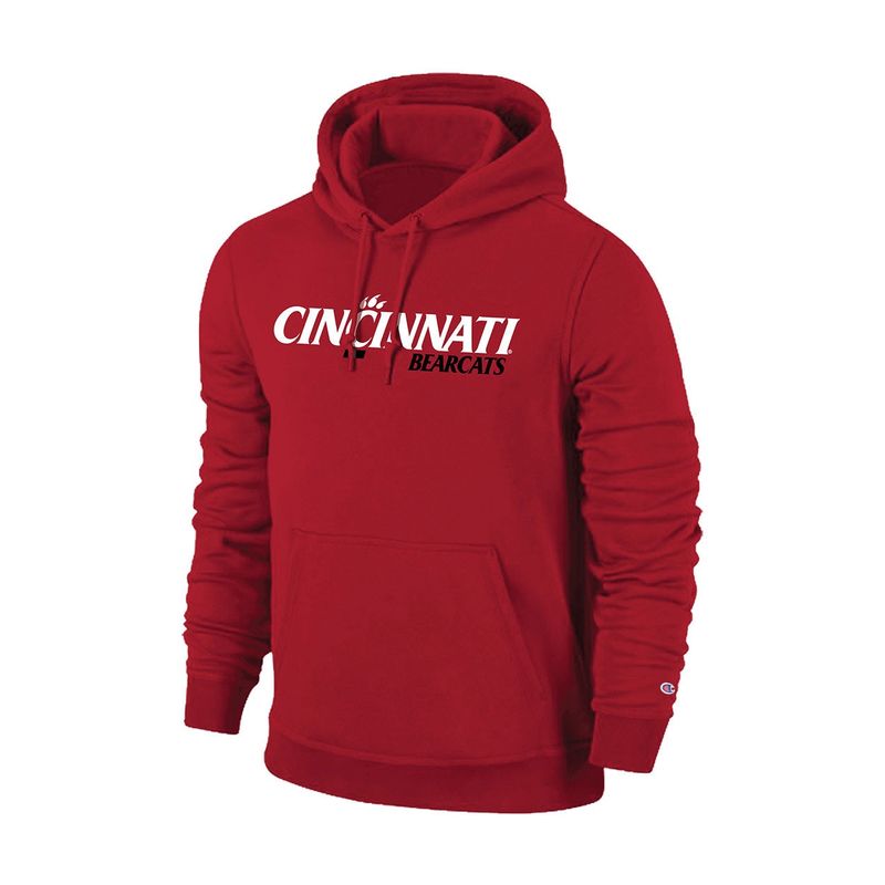Champion Cincinnati Bearcats Athletic Logo Hooded Sweatshirt