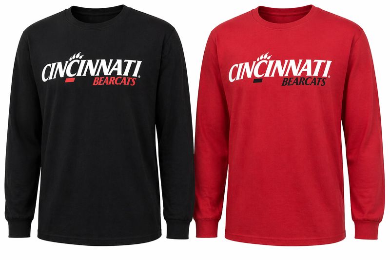 Cincinnati Bearcats Logo Toddler Long Sleeve Tee