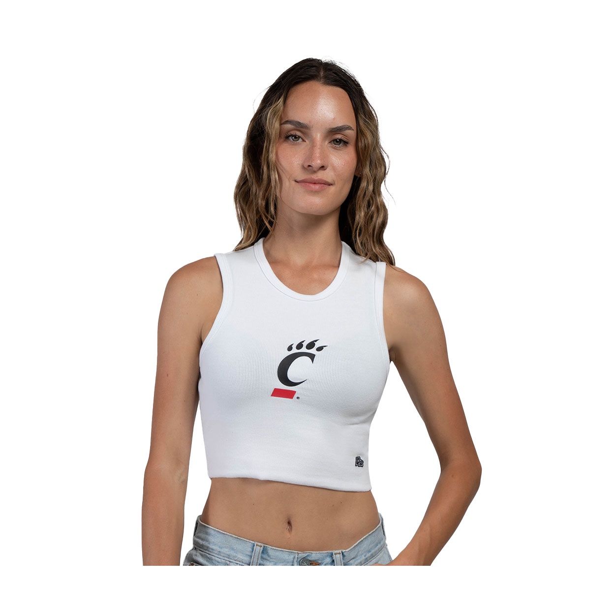 Hype and Vice Cincinnati Bearcats C-Paw Cutoff Tank