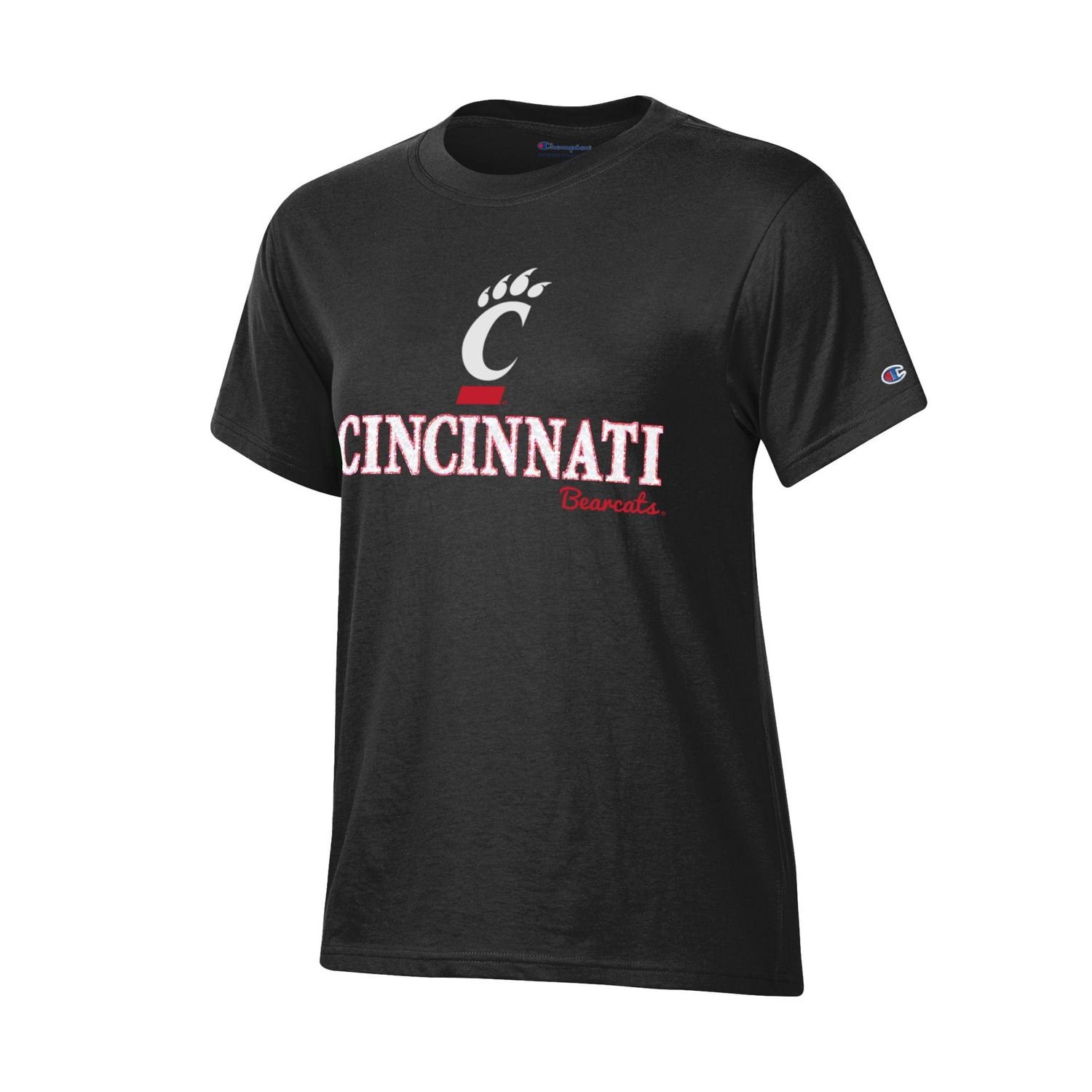 Cincinnati Bearcats Champion Women's Glitter T-shirt, Size: 2XL