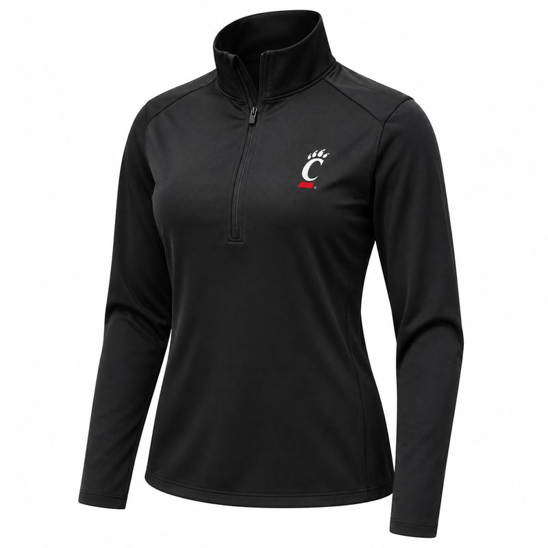 Antigua Women’s University of Cincinnati Bearcats Poly 1/4-Zip Pullover