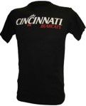 Cincinnati Bearcats Champion Athletic Logo T-shirt, Color: BLACK, Size: 2XL