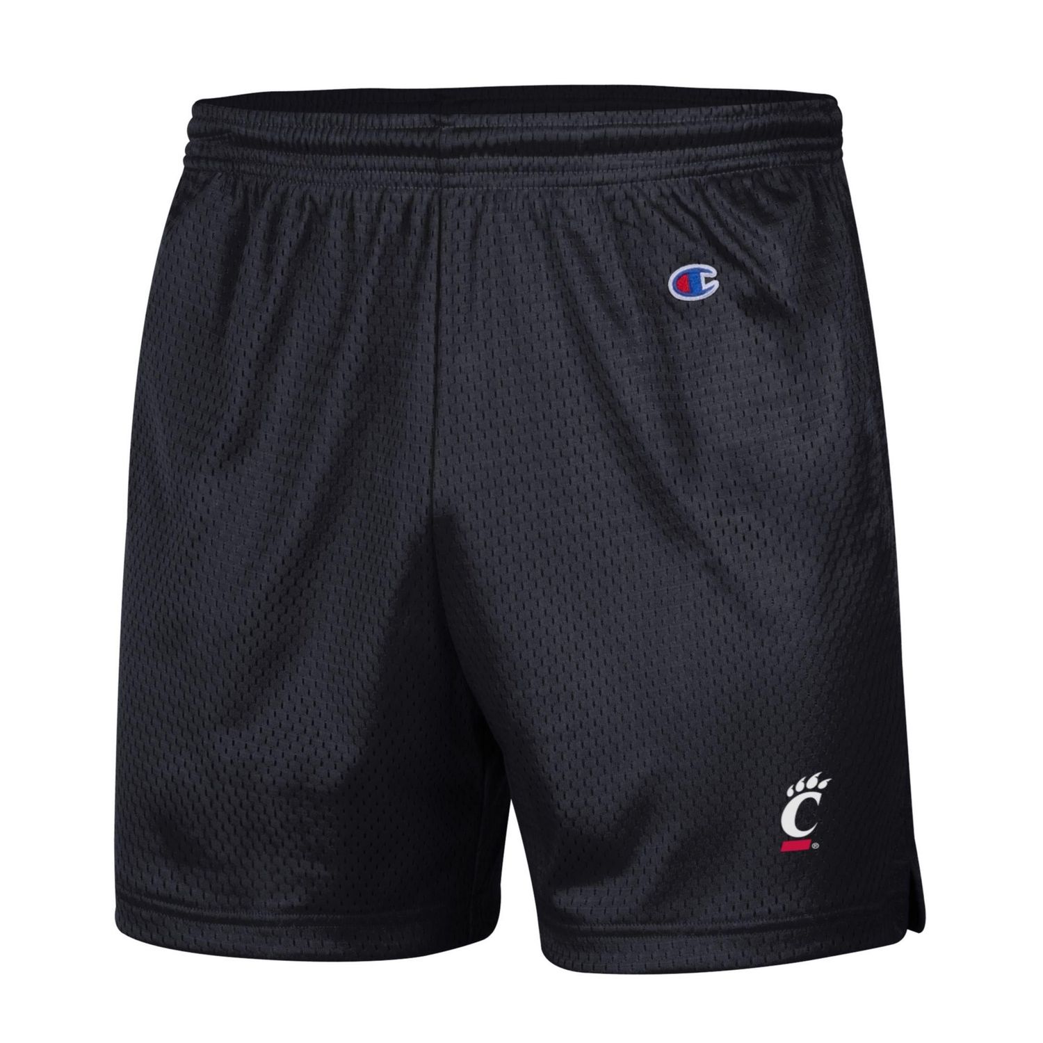 Cincinnati Bearcats Champion 5 Mesh Shorts, Size: S