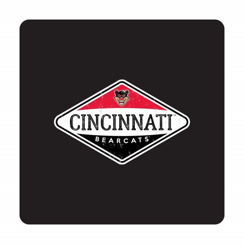 Auto Decal - Cincinnati Bearcat Diamond, Size: MINI