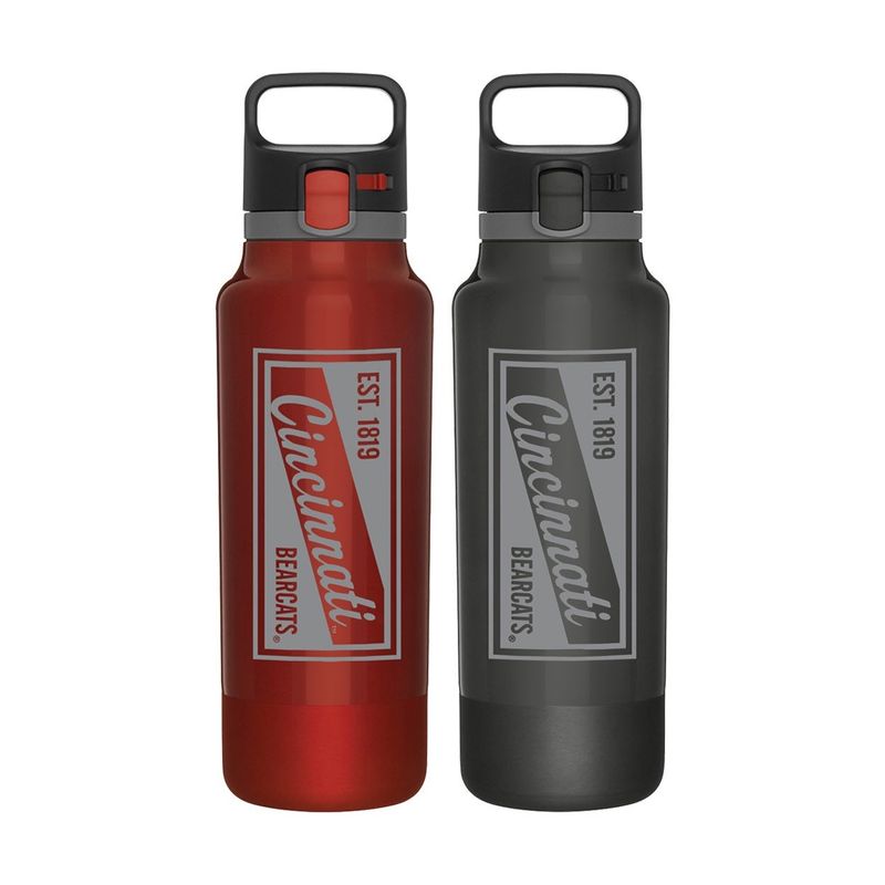 Cincinnati Bearcats H2GO Ranger Insulated Steel Sport Bottle