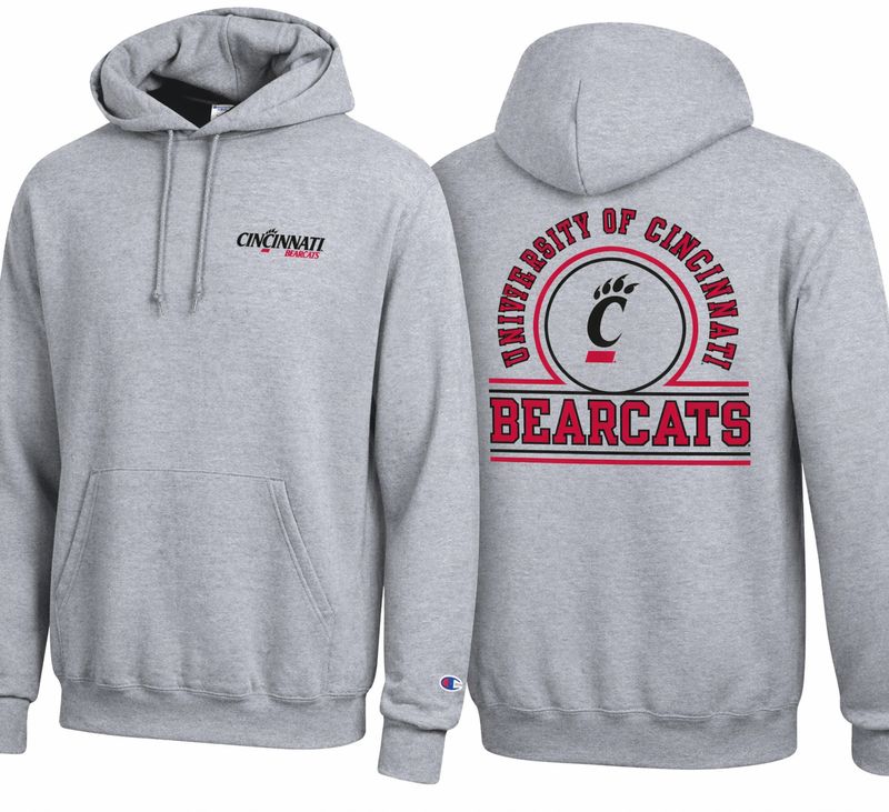 Grey hood FB arched