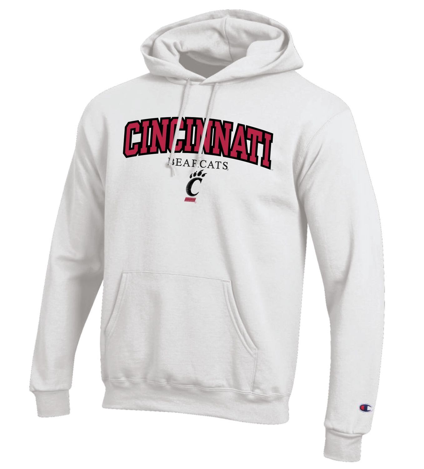 Champion Cincinnati Bearcats Embroidered Hooded Sweatshirt