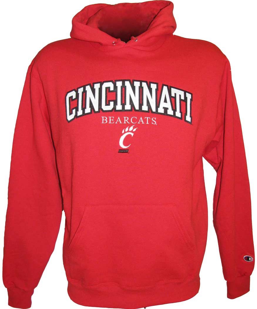 Champion Cincinnati Bearcats Embroidered Hooded Sweatshirt