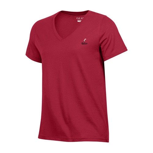 Cincinnati Bearcats Women's Ayla V-Neck T-shirt
