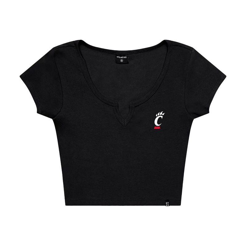 Hype and Vice Cincinnati Women's Cali Crop Tee