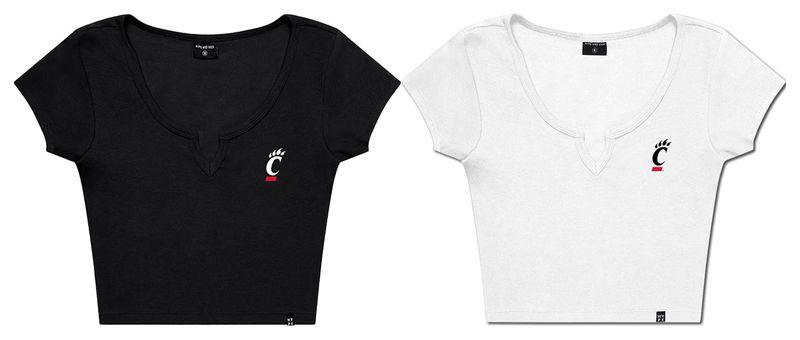 Hype and Vice Cincinnati Women's Cali Crop Tee