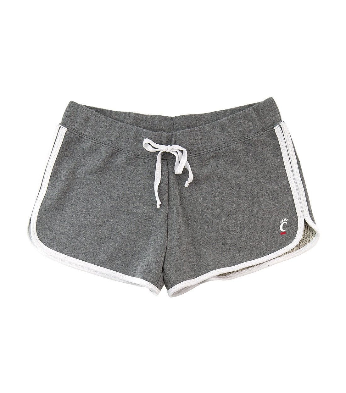 Women's Cincinnati Bearcats GRAY Relay Shorts, Size: 2XL