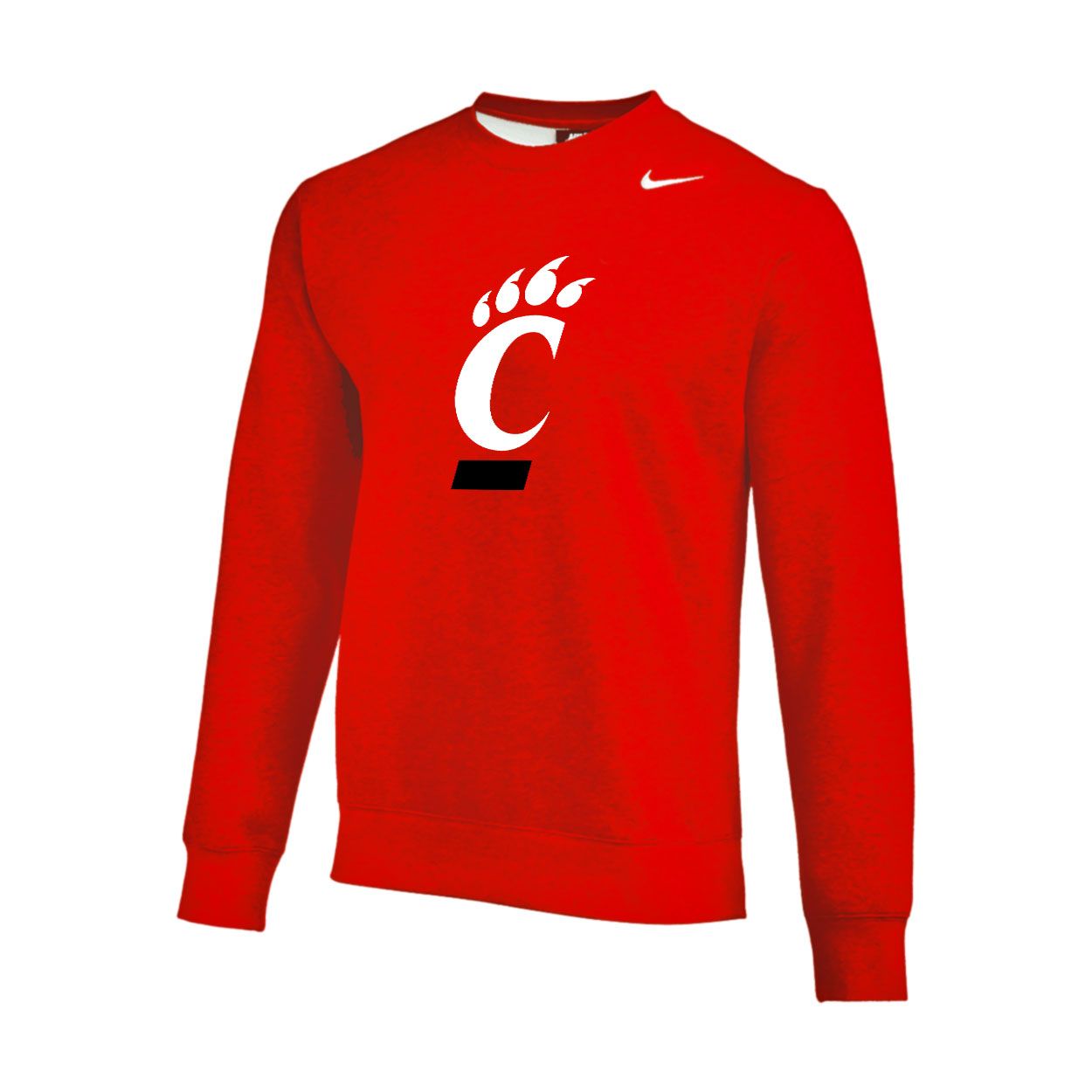 Nike Cincinnati Bearcats C-Paw Club Fleece Crew