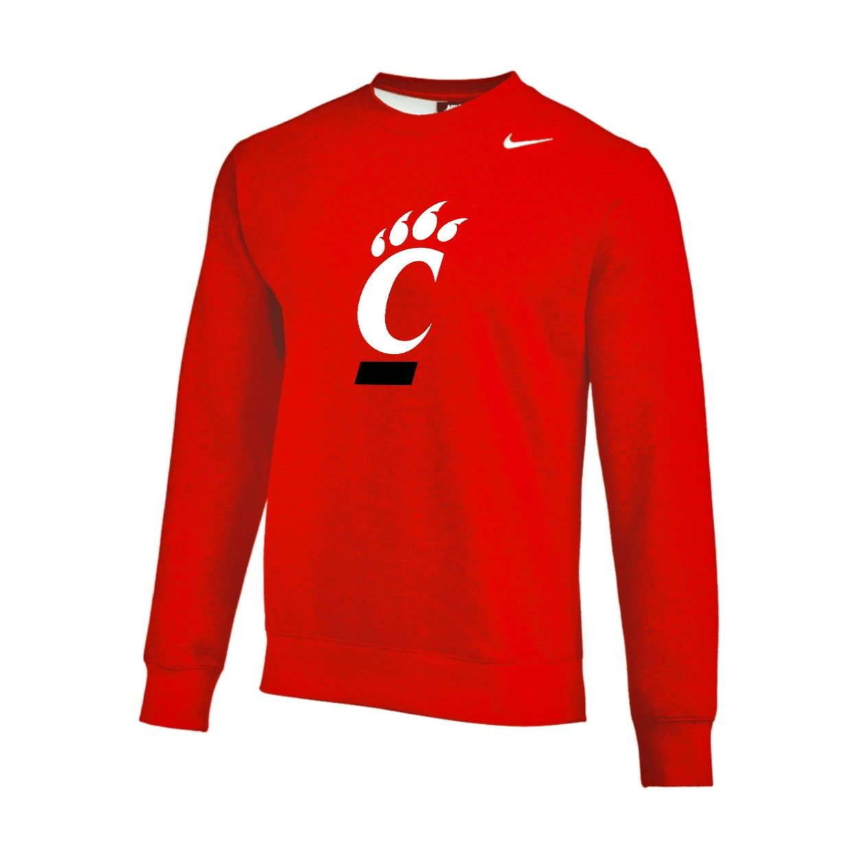 Nike Cincinnati Bearcats C-Paw Club Fleece Crew