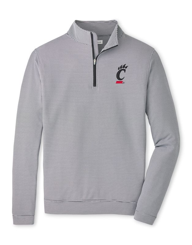 Perth Stripe QZ in black