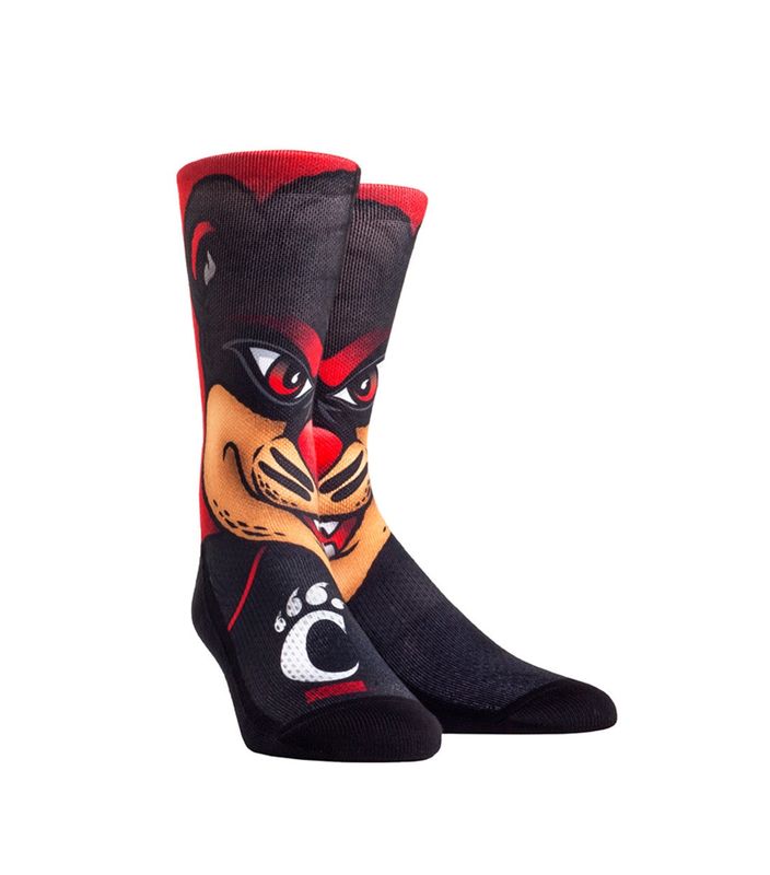 Cincinnati Bearcats Mascot Crew Socks