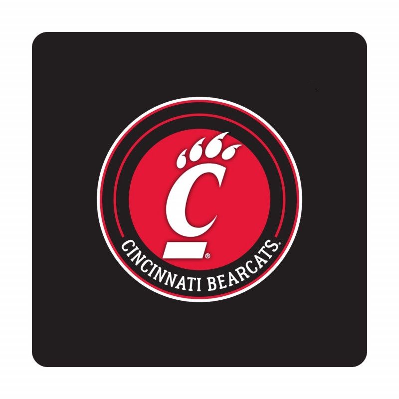 Auto Decal Cincinnati C-Paw Red Circle, Size: MINI