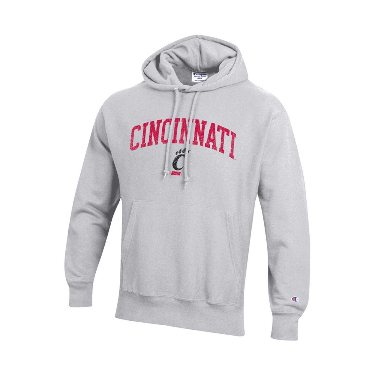 Champion Cincinnati Bearcats Reverse Weave Hoodie, Size: 2XL