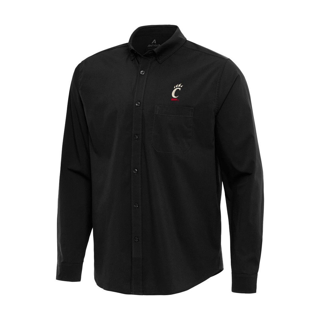Cincinnati Bearcats Embroidered Button-down, Size: S