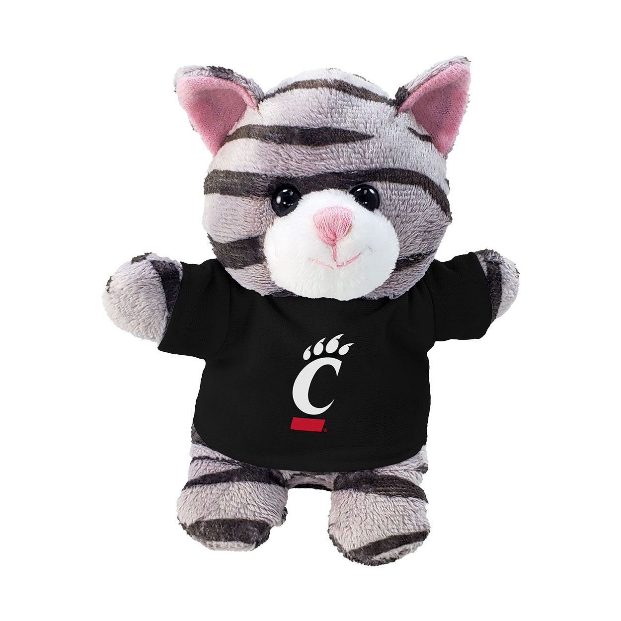 Cincinnati Bearcats Plush Stubbie Animal w/ C-Paw Shirt