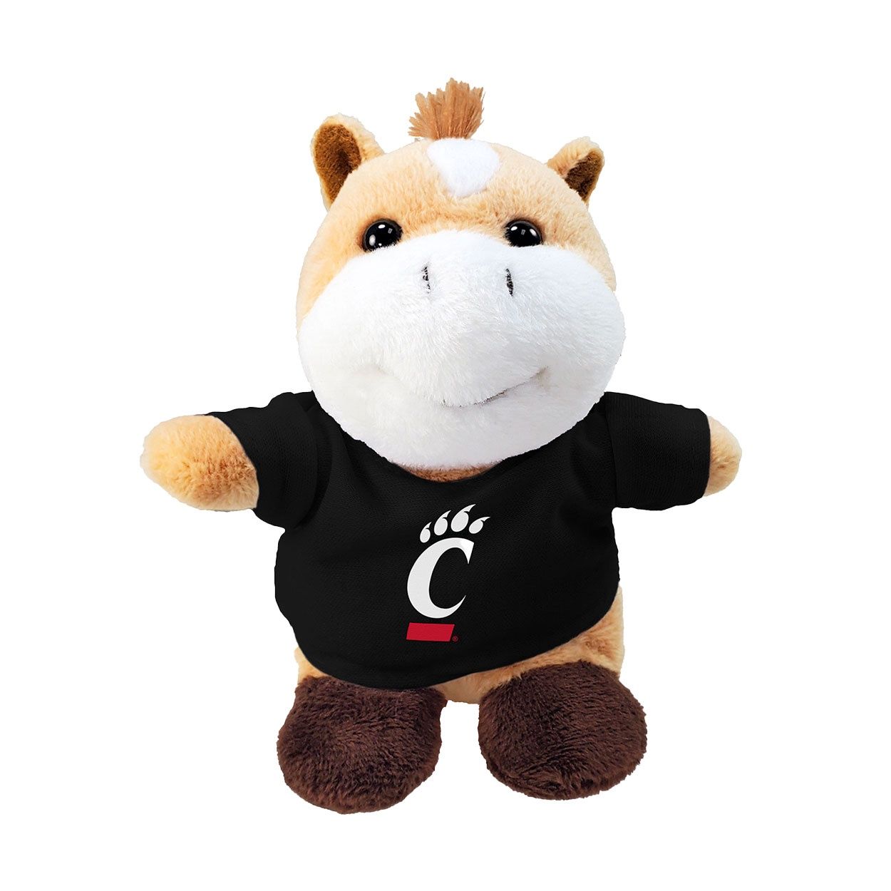 Cincinnati Bearcats Plush Stubbie Animal w/ C-Paw Shirt