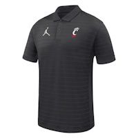 Nike Jumpman Black Victory Polo with Stripes
