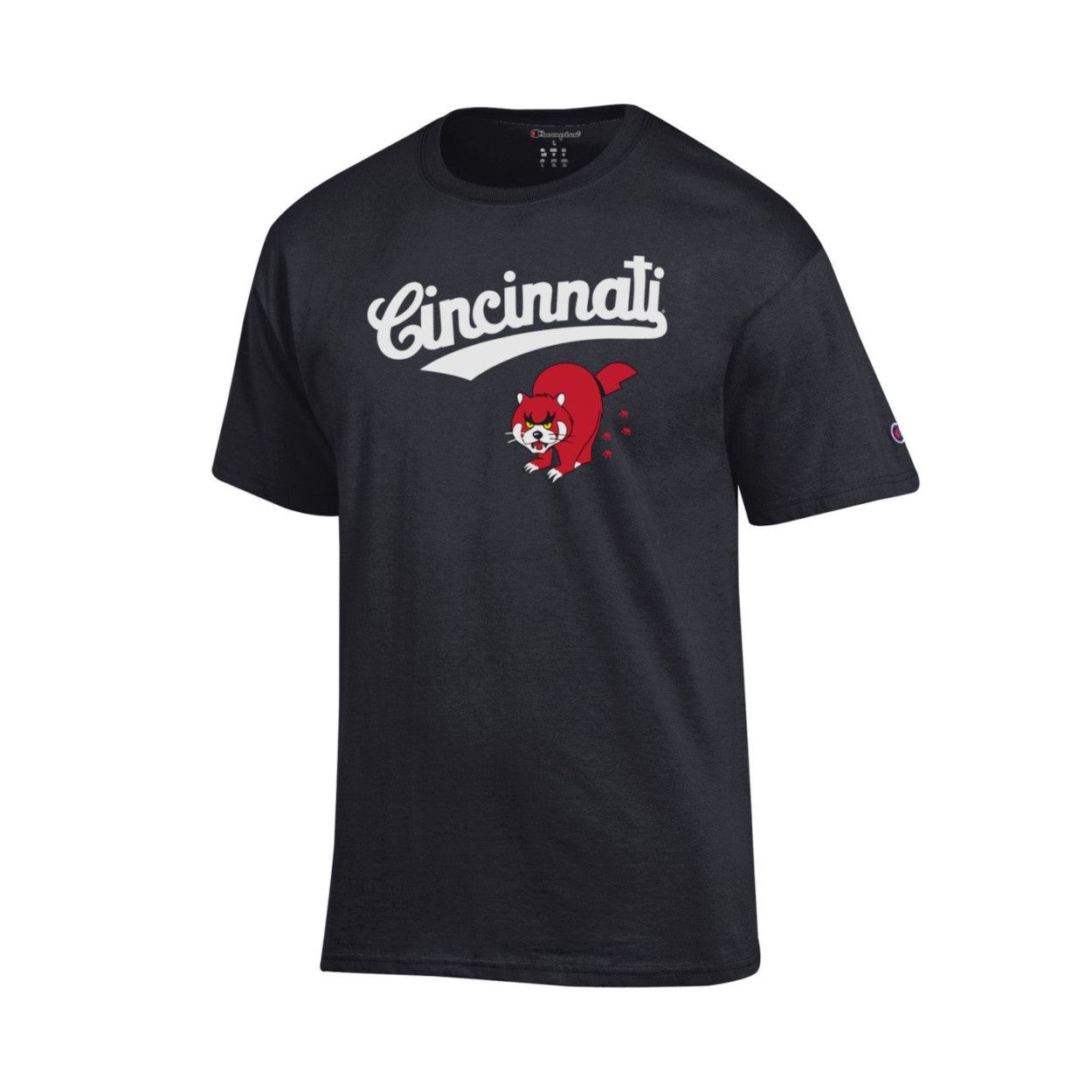Cincinnati Bearcats Champion 1970s Cincinnati Mascot T-shirt, Size: S