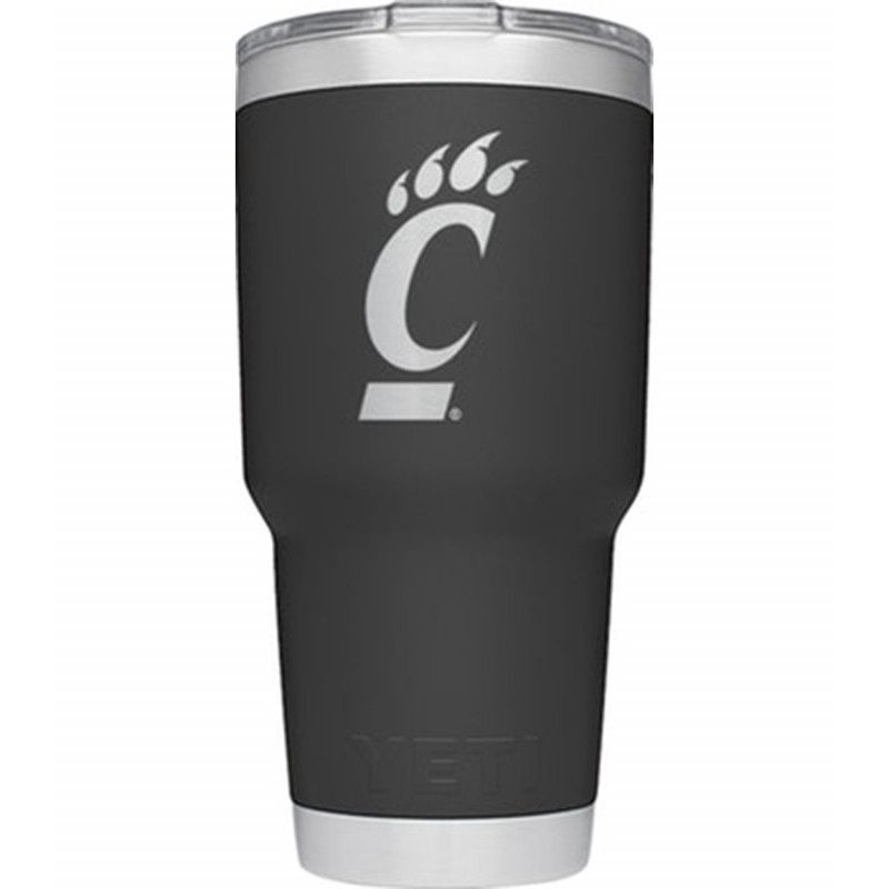 Yeti Cincinnati Bearcats 30oz White Tumbler, Color: WHITE