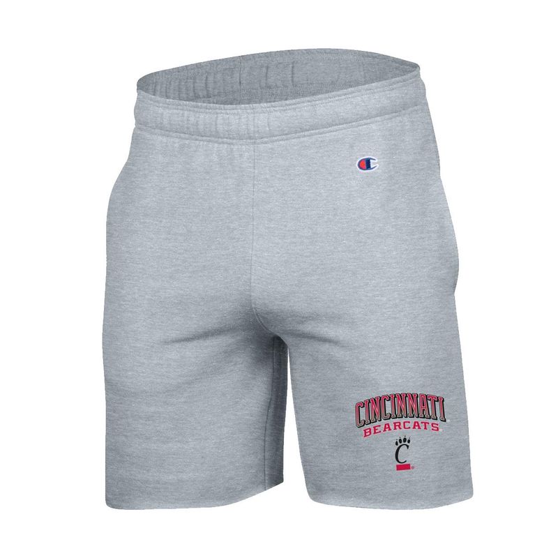 Champion Cincinnati Bearcats Gray Cutoff Sweat Shorts