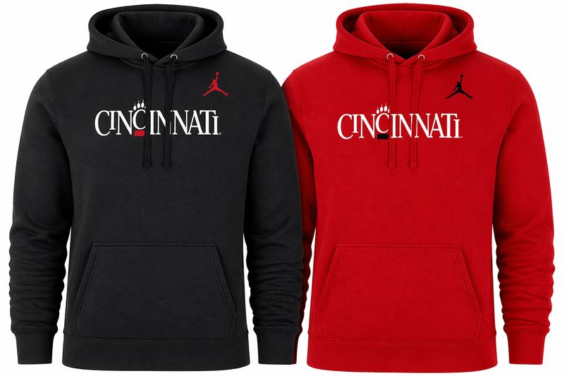 Nike Jumpman Cincinnati 1990s Logo Club Fleece Hood