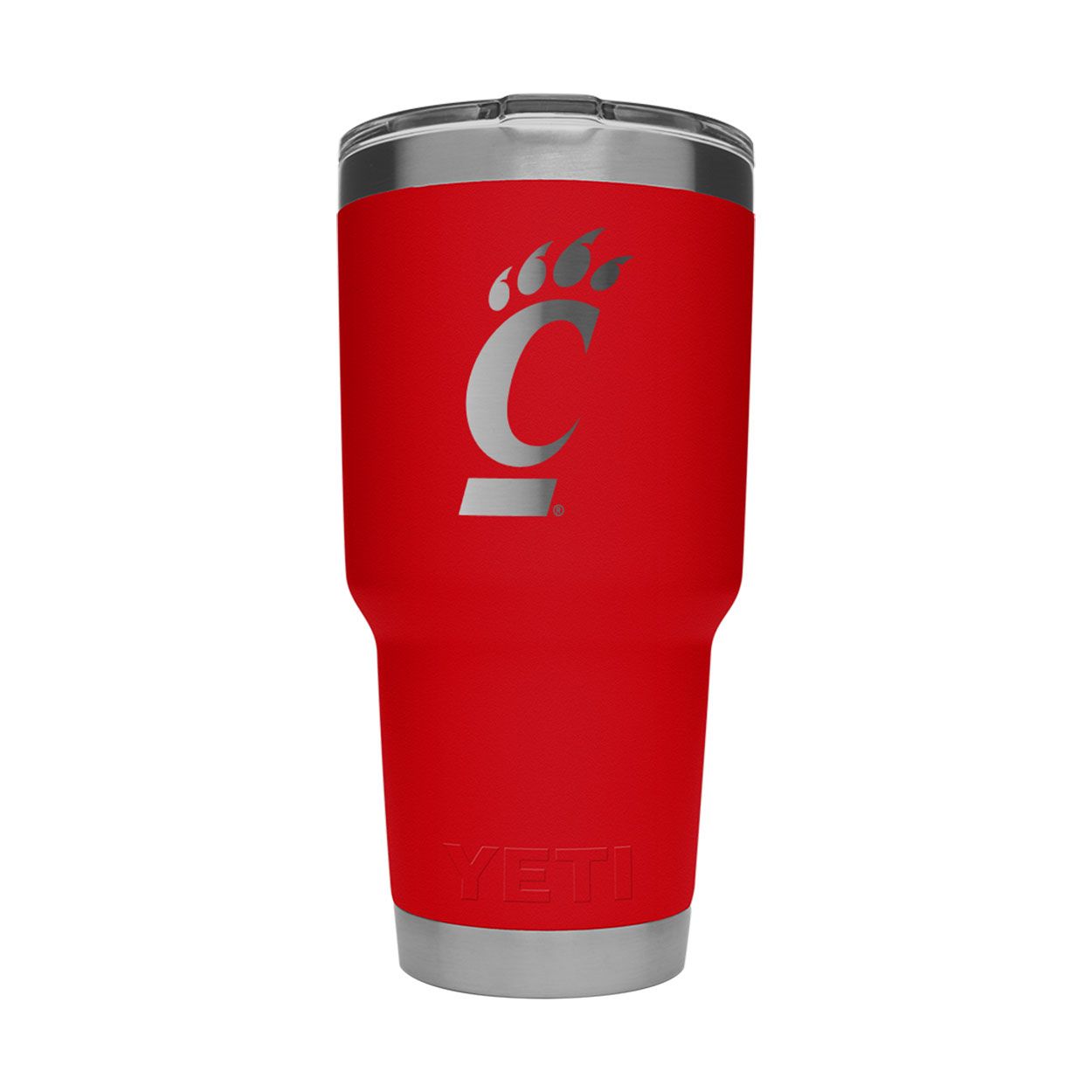 Cincinnati Bearcats Yeti Red 30 oz Rambler Tumbler, Color: RED
