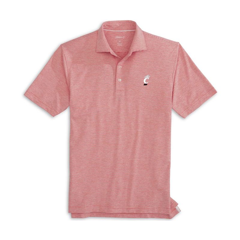Johnnie-O Cincinnati Bearcats Red Lyndon Polo