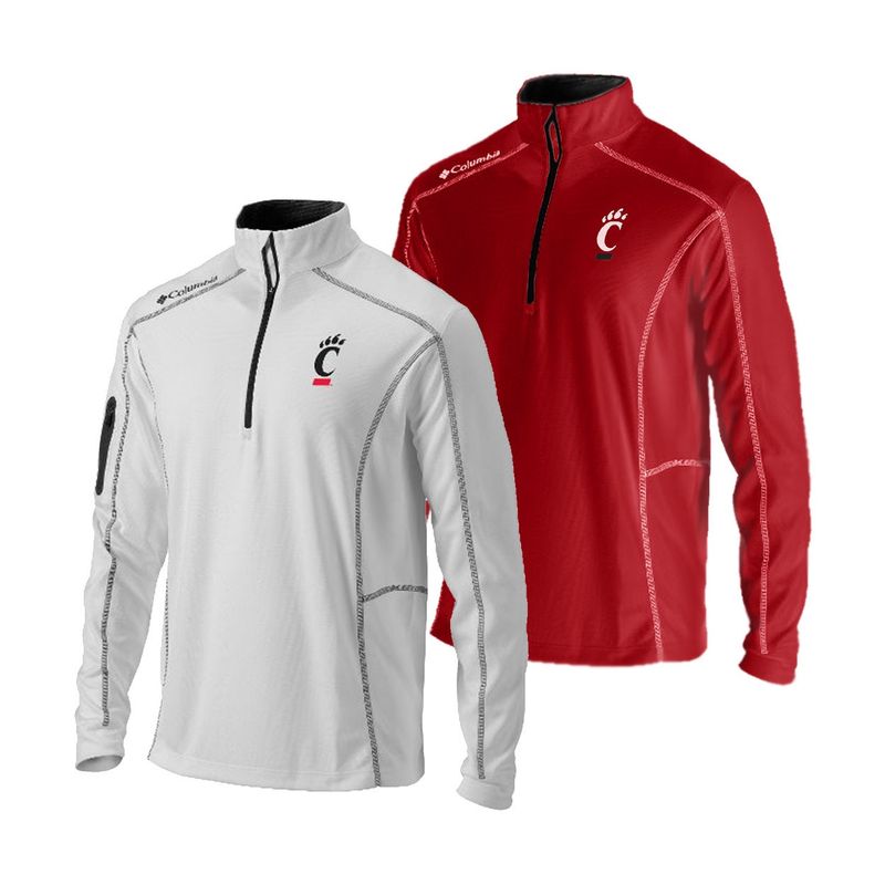 Columbia Cincinnati Bearcats Shotgun 1/4 Zip